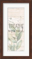 Breathe Unwind Panel Fine Art Print
