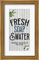 Fresh Soap and Water Fine Art Print