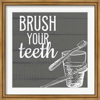 Brush Your Teeth Fine Art Print