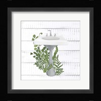 Fern Bath 2 Framed Print