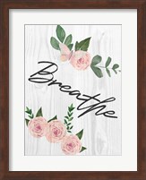 Breathe Florals 1 Fine Art Print