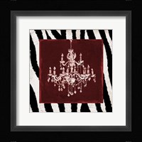 Crimson Safari Bath 2 Framed Print