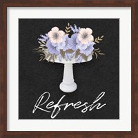 Refresh Floral Sink Fine Art Print