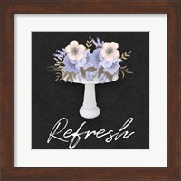 Refresh Floral Sink Fine Art Print