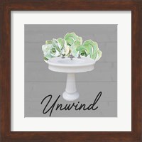 Unwind Succulent Fine Art Print