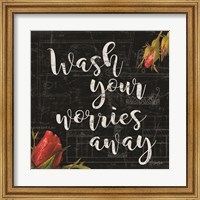 Wash Worries Rose Fine Art Print