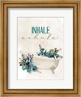 Inhale Exhale Tub Fine Art Print