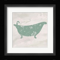 Floral Bath Essentials 1 Framed Print