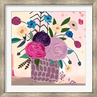 Plum Floral Fine Art Print