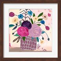 Plum Floral Fine Art Print