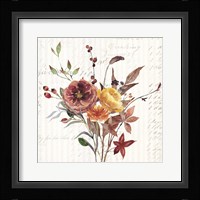 Wild Floral 2 Fall Framed Print