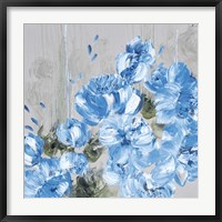 Blue Cascading Delight 1 Fine Art Print