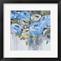 Blue Cascading Delight 2 Fine Art Print
