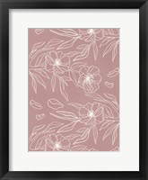 Floral Wallpaper 2 Framed Print
