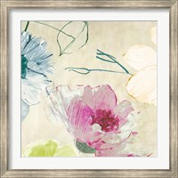 Colorful Floral Composition I (detail) Fine Art Print
