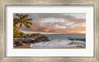 Sunset on a Tropical Beach Fine Art Print