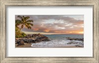 Sunset on a Tropical Beach Fine Art Print