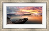 Sunset on a Lake, Scotland Fine Art Print