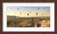 Air Balloons in Cappadocia, Turkey Fine Art Print