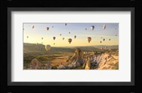 Air Balloons in Cappadocia, Turkey Fine Art Print