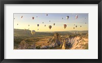 Air Balloons in Cappadocia, Turkey Fine Art Print