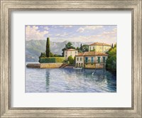 Villa sul lago Fine Art Print