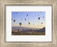 Flying over Cappadocia, Turkey Fine Art Print