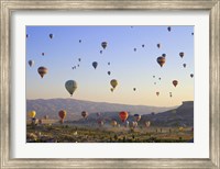 Flying over Cappadocia, Turkey Fine Art Print