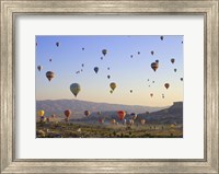 Flying over Cappadocia, Turkey Fine Art Print