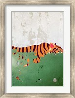 Plaster Tiger Fine Art Print
