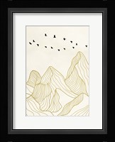 Sunset on the Mountains II Fine Art Print