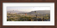 Air Balloons in Goreme, Cappadocia, Turkey Fine Art Print