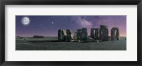Stonehenge Moon Fine Art Print
