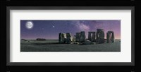 Stonehenge Moon Fine Art Print