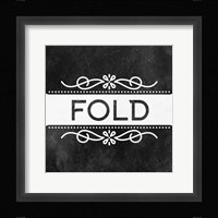 Wash Dry Fold 3 v2 Framed Print