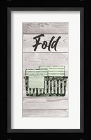 Fold Framed Print