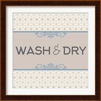 Wash And Dry Laundry Fine Art Print