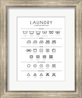 Laundry Icons Fine Art Print