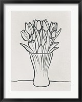 Illustrated Vase Fine Art Print