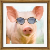 Sun Glasses Pig Fine Art Print