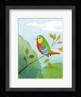 Colorful Birds II Framed Print