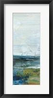 Morning Seascape Panel I Framed Print