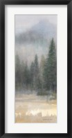 Misty Pines Panel I Fine Art Print