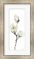 White Magnolia I Panel Fine Art Print