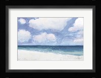 Seascape IV Blue Crop Fine Art Print