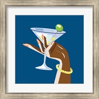 Cocktail Time I Sq Fine Art Print