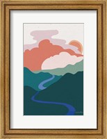 Hills and Valleys I Light v2 Fine Art Print