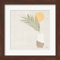 Sun Palm II Sq Fine Art Print