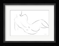 Nude Sketch III v2 Framed Print