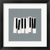 Musical Abstract III Framed Print